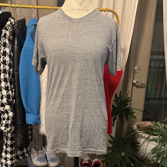 American Apparel Other - American Apparel The Track Shiry Gray Shortsleeve Tee Men’s Casual Top sz Medium